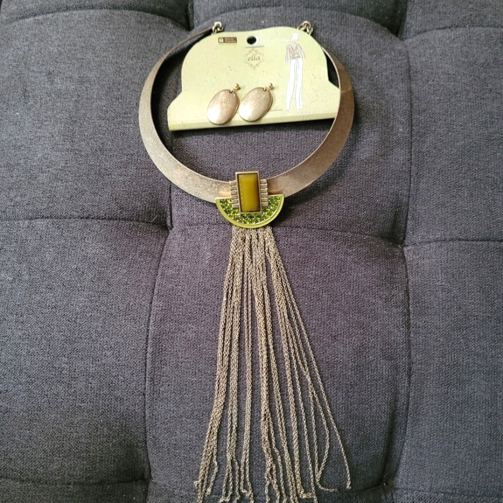 Ella Accessories Necklace and Earrings